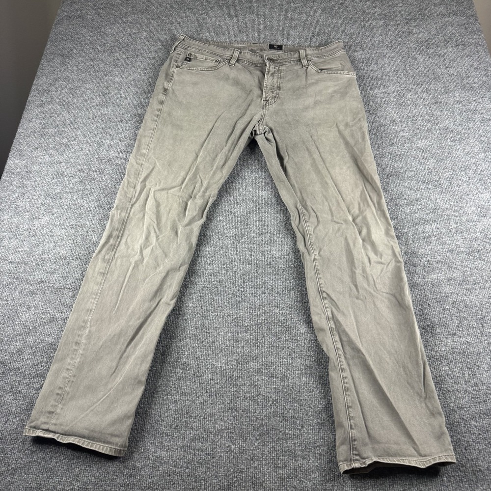 AG Adriano Goldschmied Jeans Mens 36x32 Gray‎ The Graduate Tailored Leg Denim